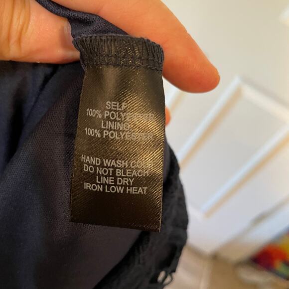 Lulu’s size Large floral crochet lace overlay mini skirt - Picture 7 of 13